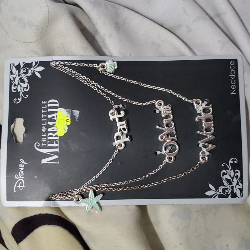 The little mermaid necklace